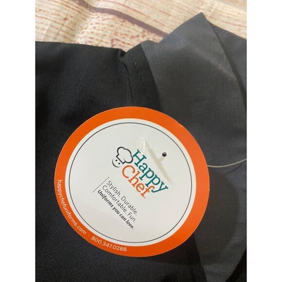 NWT Happy Chef Mens Bundle Of Four Black Chef Tops - 4XL - Picture 10 of 11